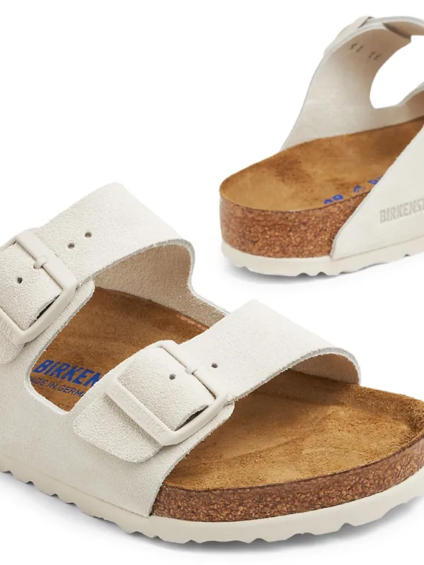 Birkenstock Arizona Suede Sandals White FARFETCH PH