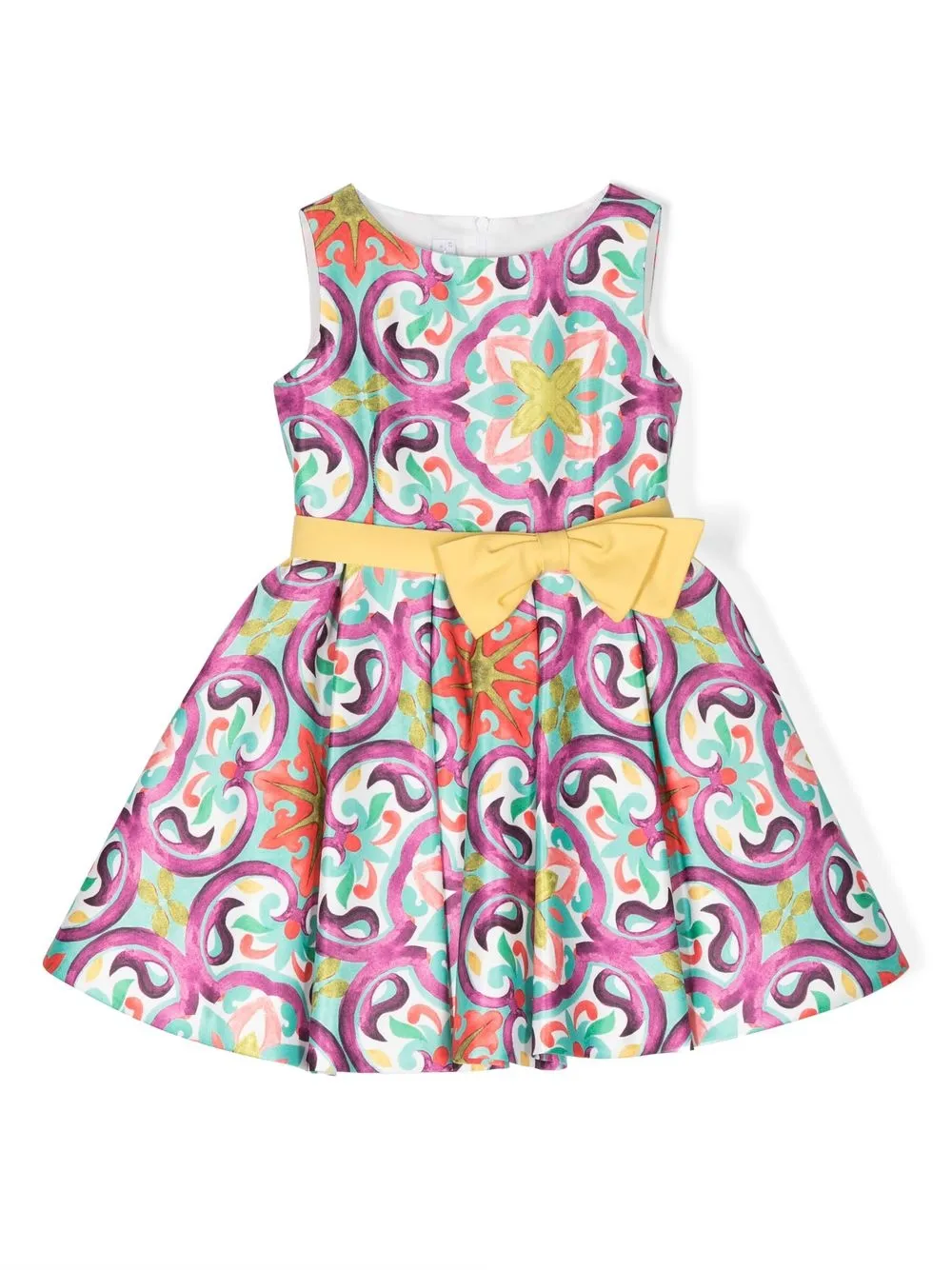 

Colorichiari vestido con estampado gráfico - Verde