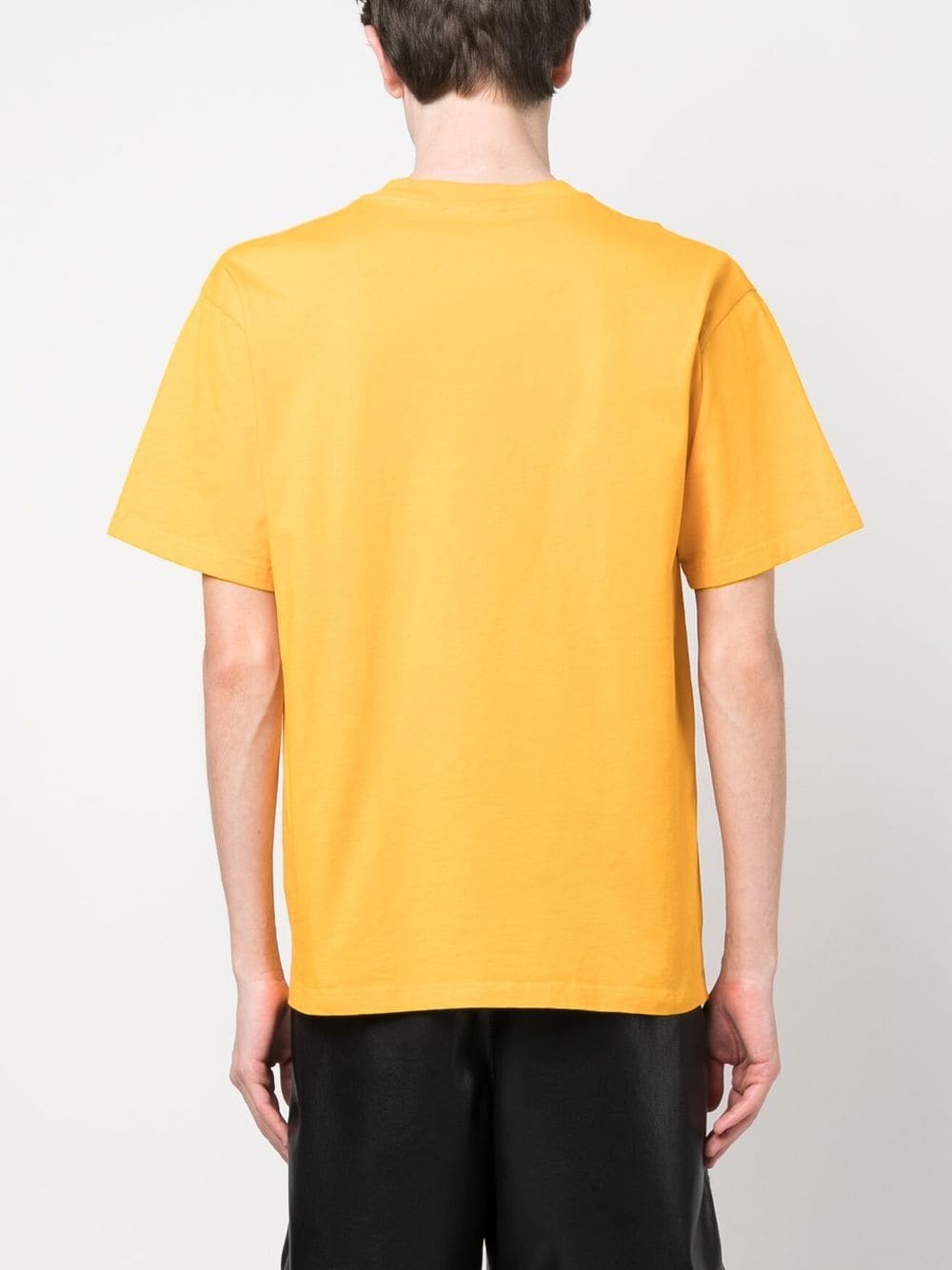 Shop Aries No Problemo Print T-shirt In Orange