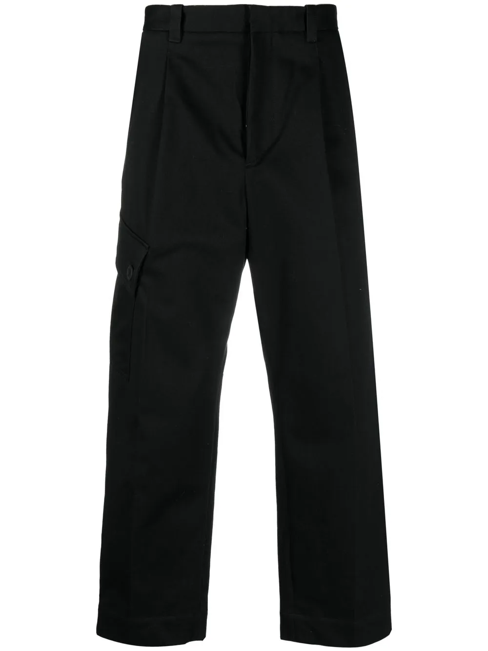 

OAMC pantalones capri estilo cargo - Negro