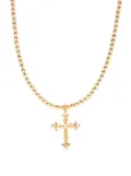 Emanuele Bicocchi Fleury cross pendant necklace - Gold