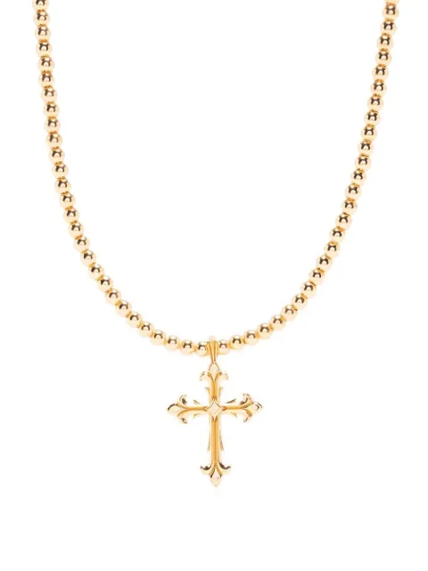 Emanuele Bicocchi Fleury cross pendant necklace