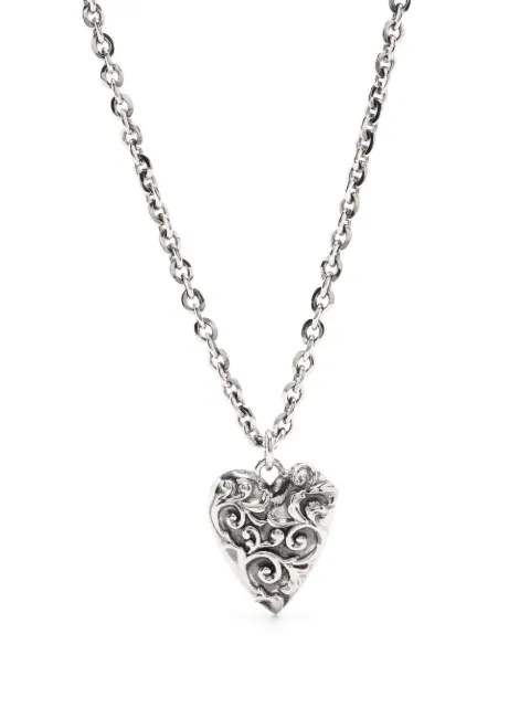 Emanuele Bicocchi Large arabesque heart Pendant