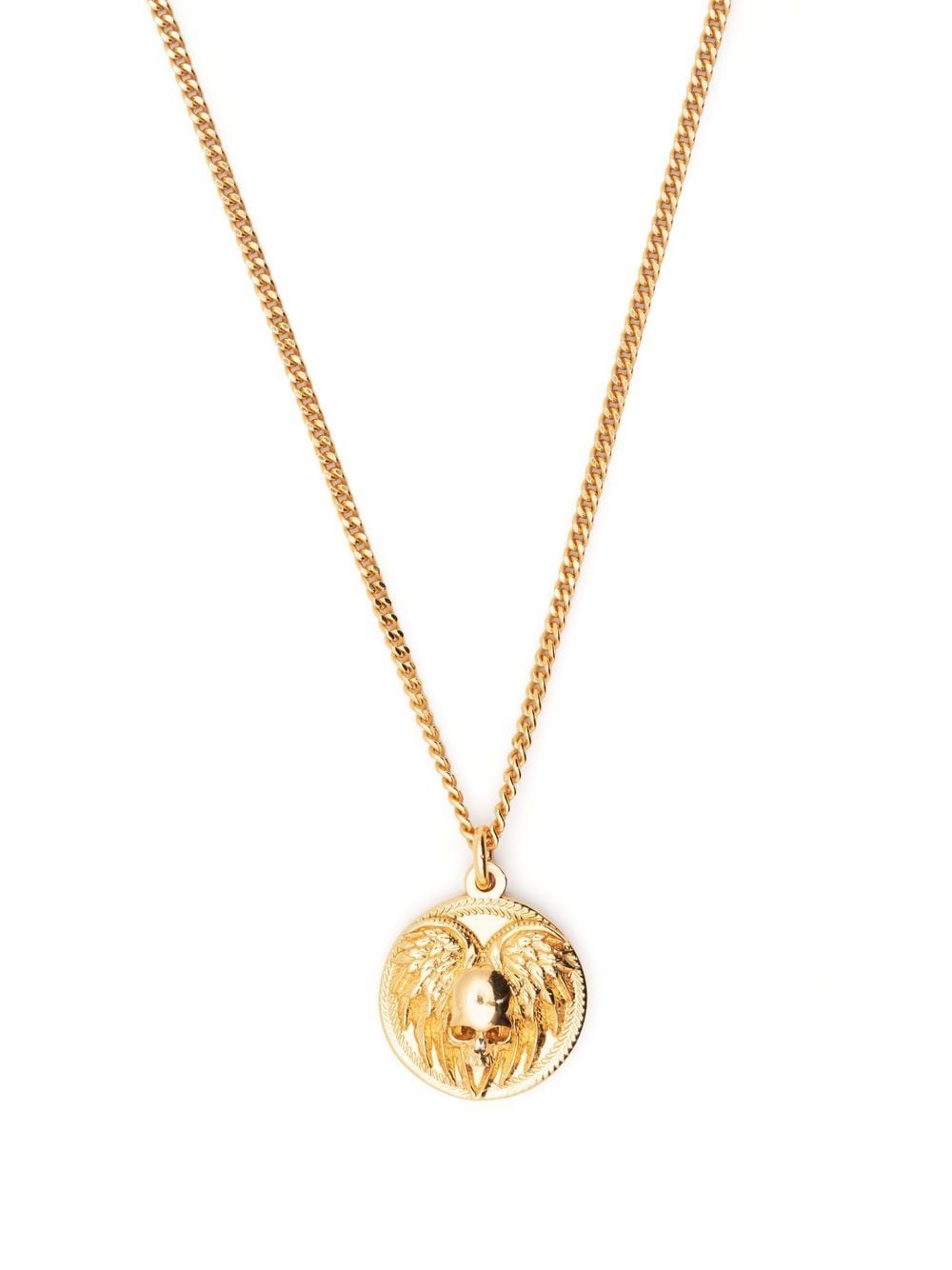Emanuele Bicocchi Large Gold Coin Necklace