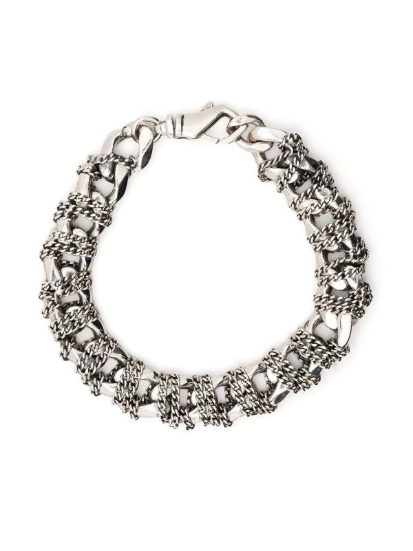 Emanuele Bicocchi chain-link Bracelet - Farfetch