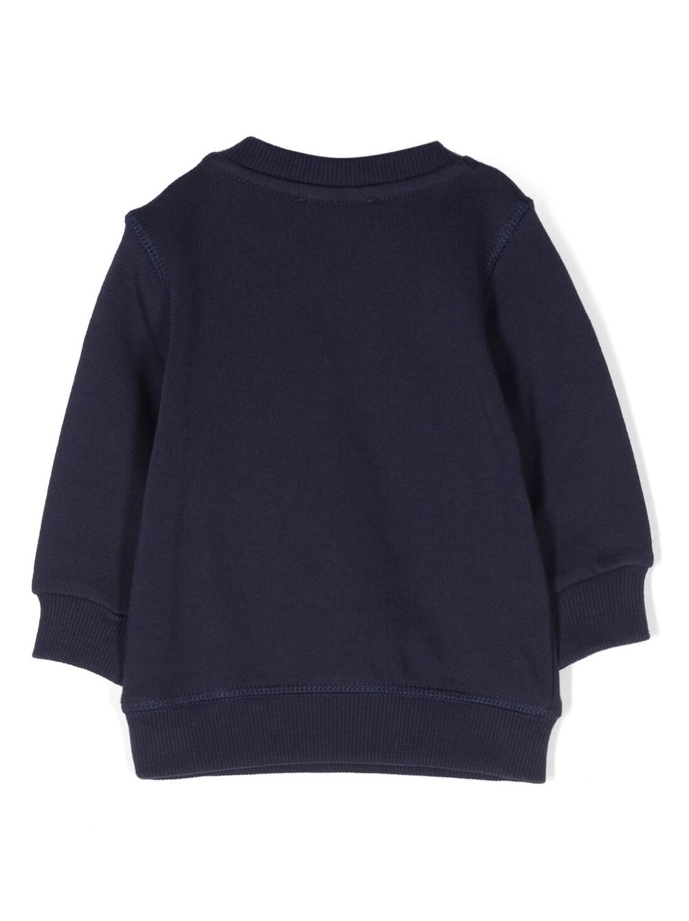 Kenzo Kids Sweater met logoprint - Blauw