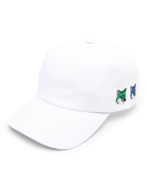 Maison Kitsuné - fox head embroidered cap