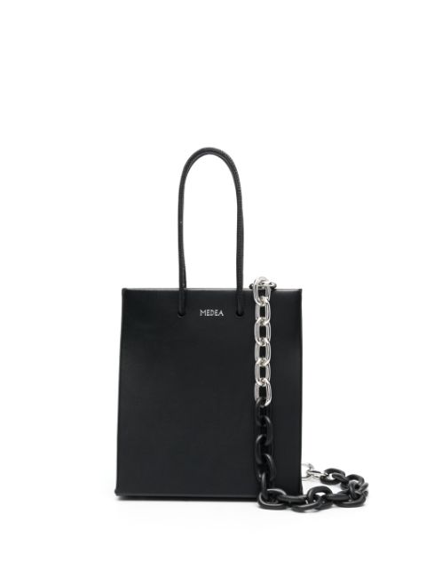 Medea - chain-link handle tote bag