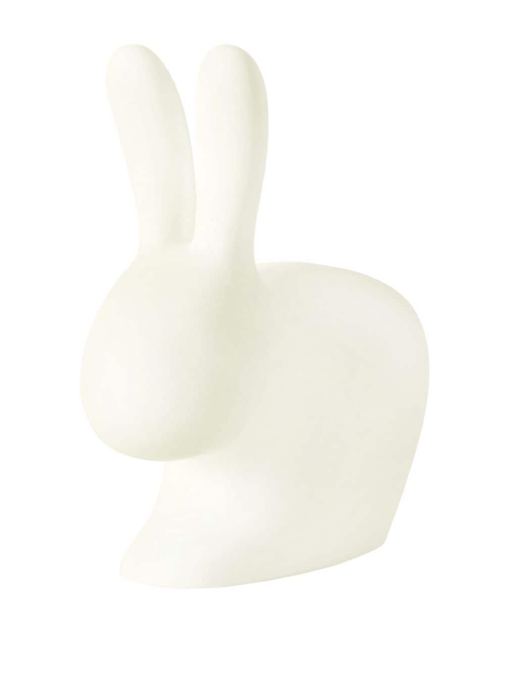 Shop Qeeboo Rabbit Rechargeable Led Lamp In Weiss