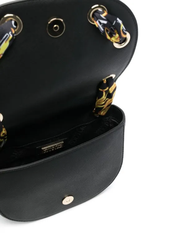 VERSACE JEANS COUTURE スカーフ付きショルダーバッグ Versace Jeans Couture スカーフディテール ショルダーバッグ