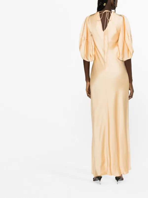 Stella McCartney V-neck short-sleeve Dress | Neutrals