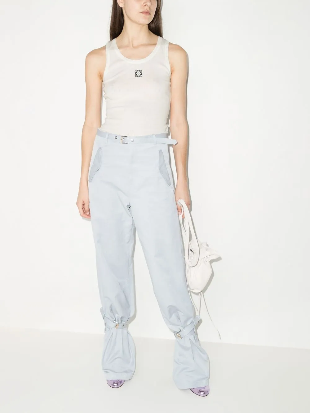 LOEWE Hemd met patroon Wit