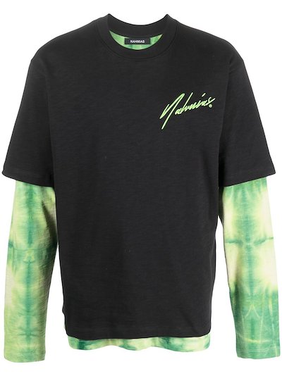 Nahmias - logo-print graphic T-shirt
