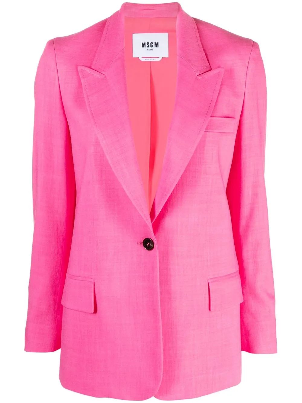 

MSGM blazer Giacca - Rosado