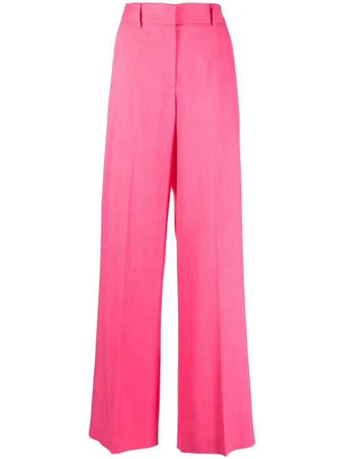 Pantalon de costume à coupe droite - MSGM - Modalova