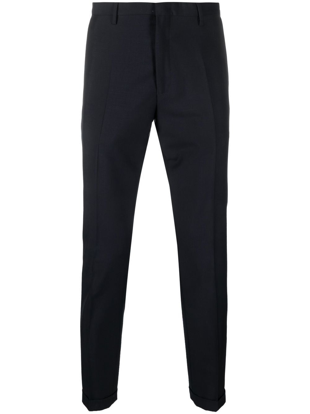 Paul Smith Tailored Tapered-leg Trousers In Blue