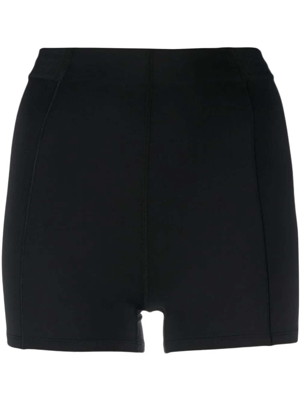 

Calvin Klein panelled logo waistband performance shorts - Black