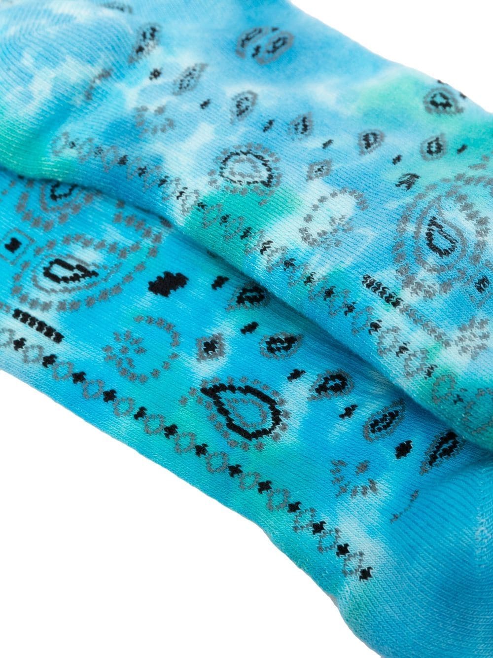 Alanui Sokken met bandana print - Blauw