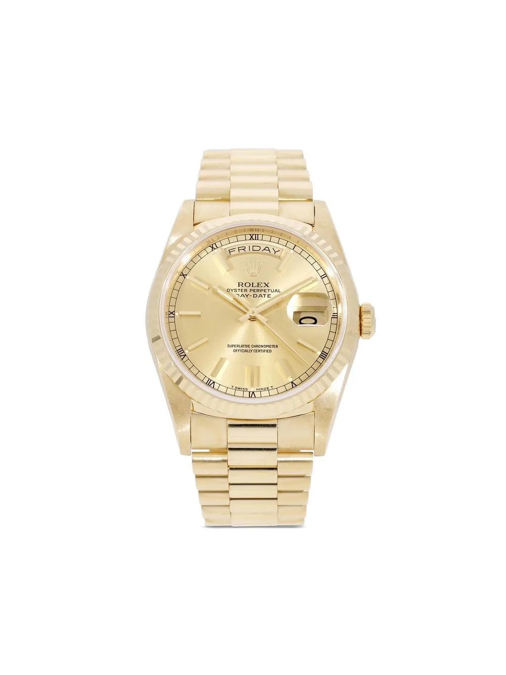 

Rolex pre-owned Day-Date 36mm - Gold