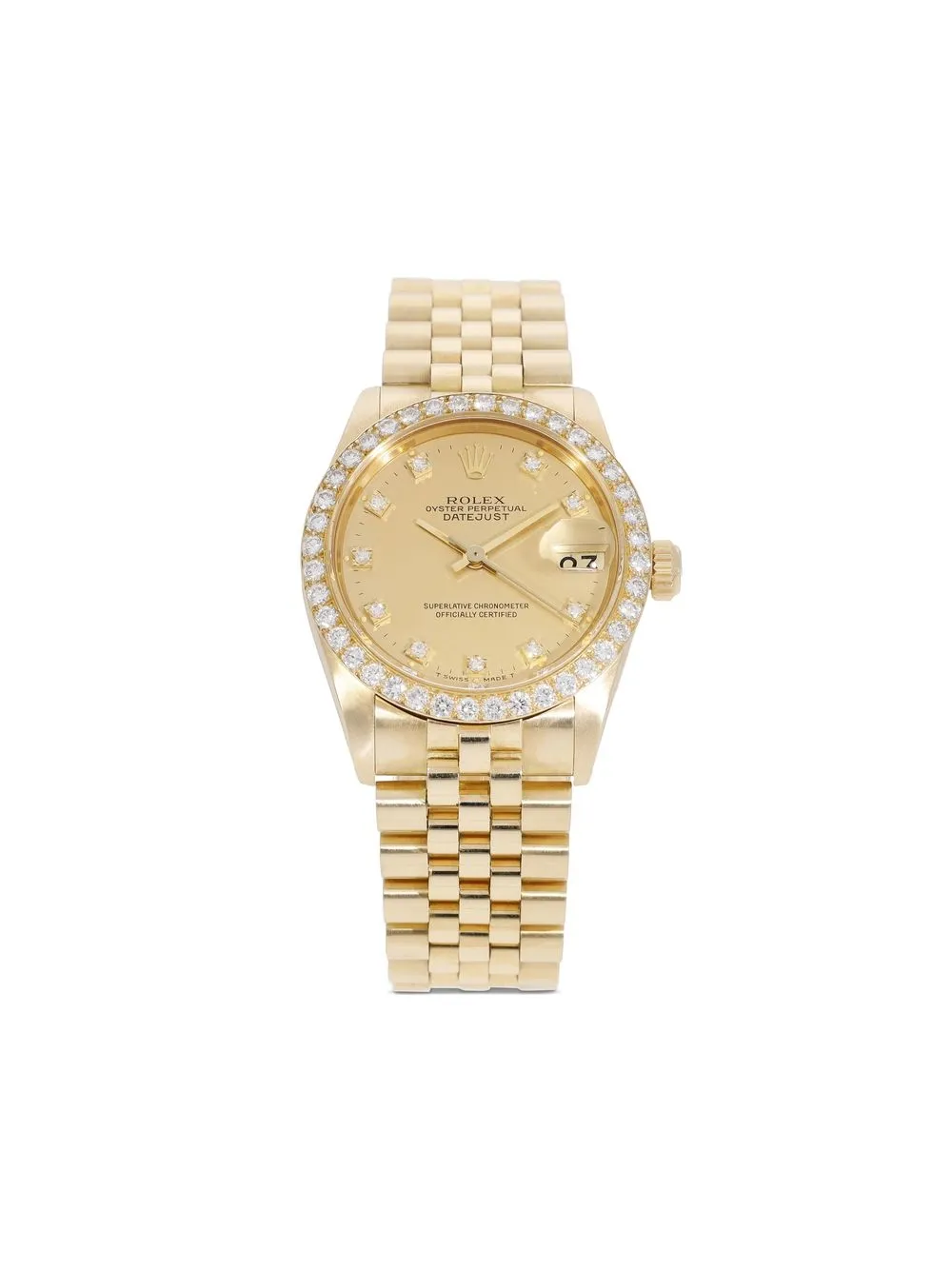 

Rolex pre-owned Datejust 31mm - Gold