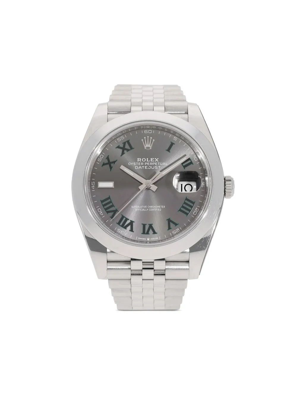 

Rolex pre-owned Datejust 41mm - Grey