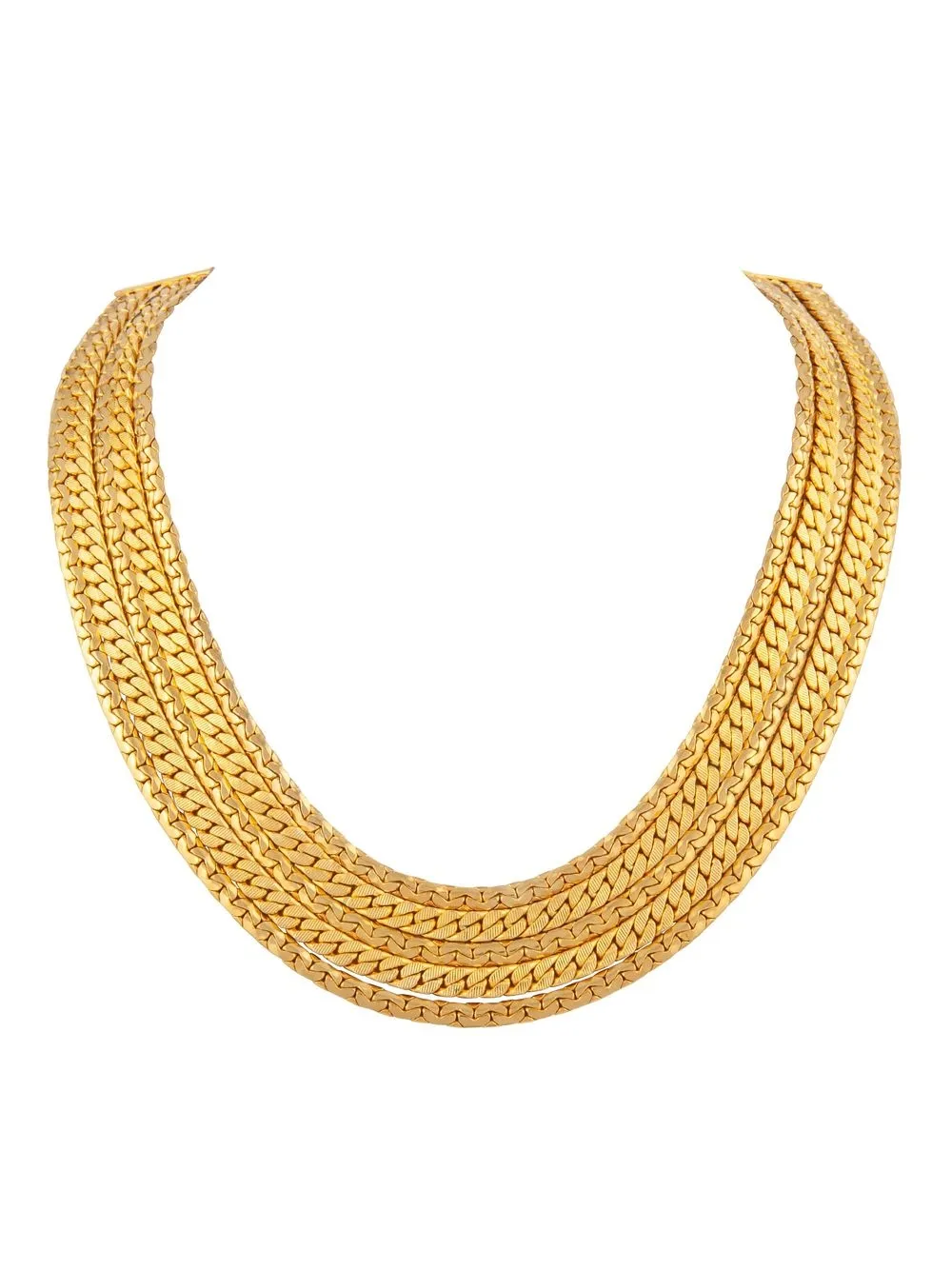 

Susan Caplan Vintage collar de cadena 1980 - Dorado