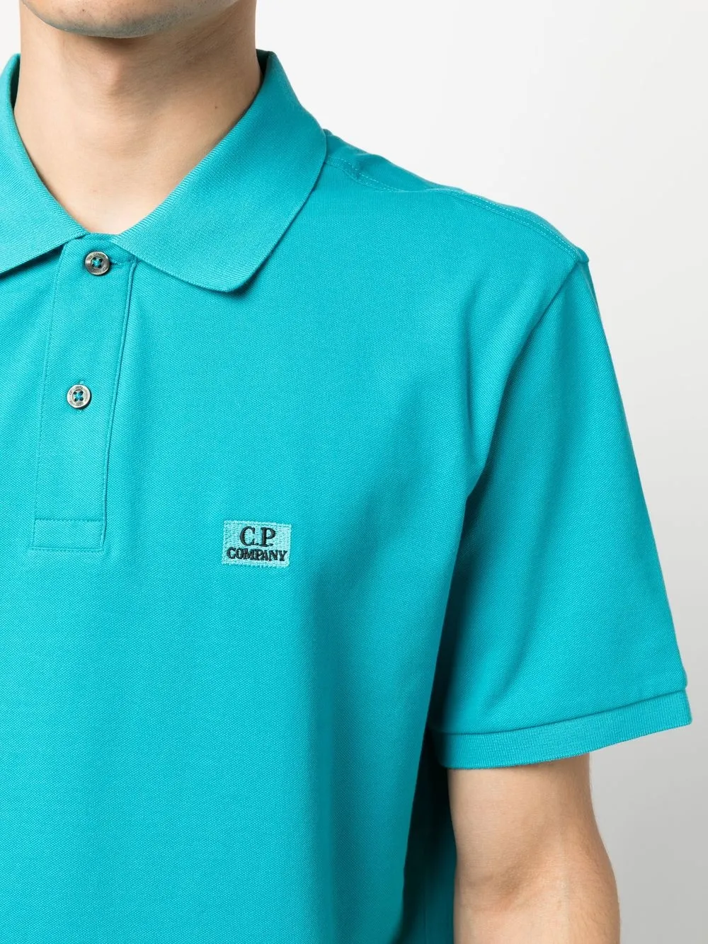 C P Company Poloshirt Mit Logo Stickerei Farfetch c-p-company-poloshirt-mit-logo-stickerei-farfetch