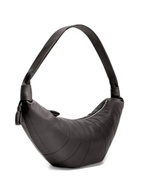 LEMAIRE sac porté épaule Croissant en cuir