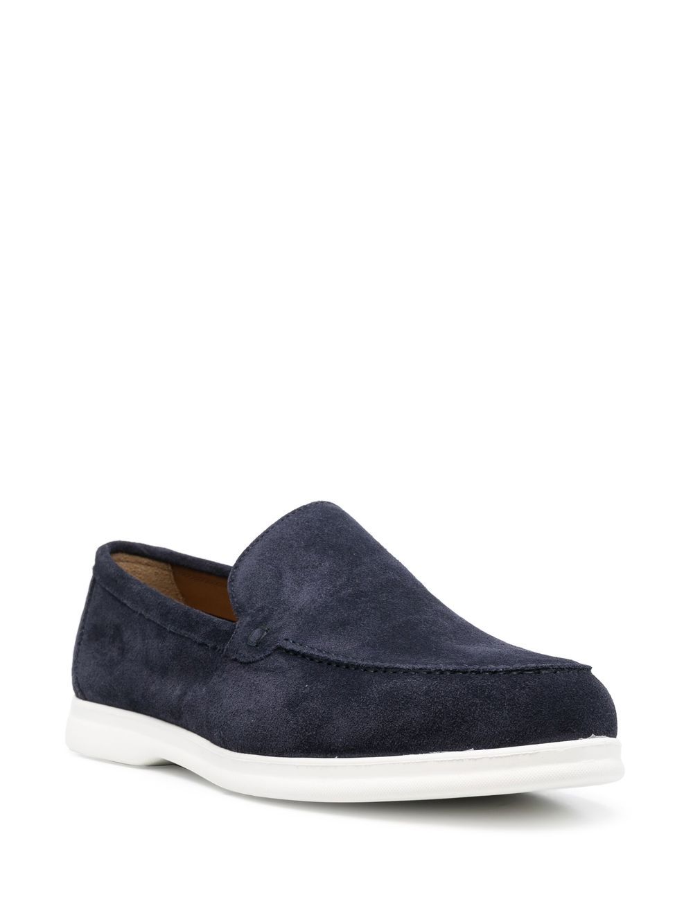 Doucal's Suède loafers - Blauw