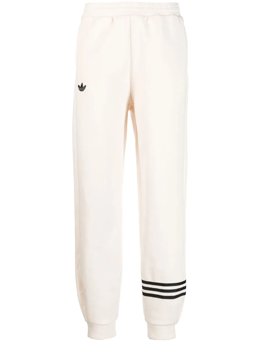 

adidas embroidered-logo detail track pants - Neutrals