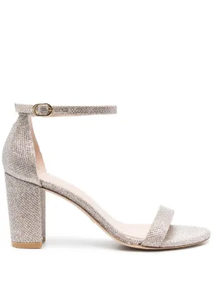 White on sale glitter sandals