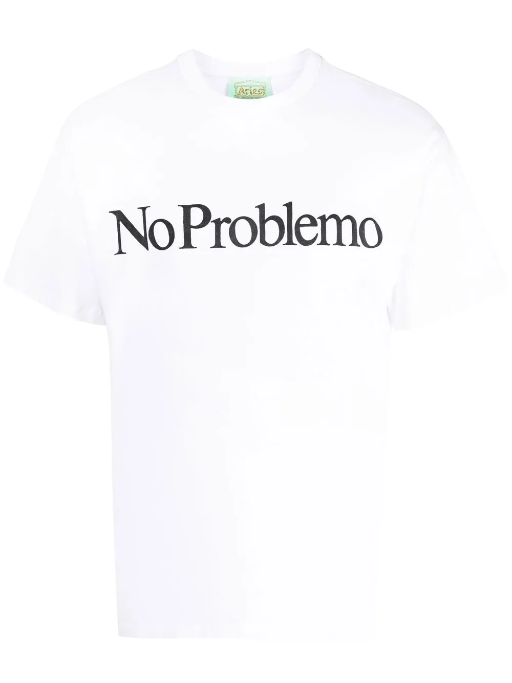 

Aries No Problemo print T-shirt - White