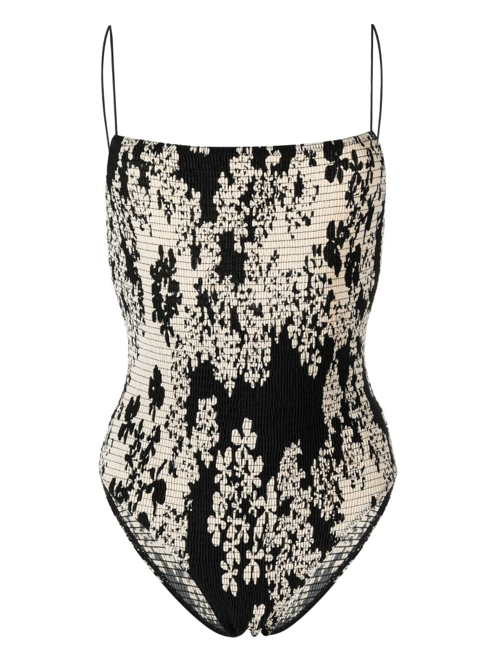 Image 1 of TOTEME graphic-print one-piece swimsuit