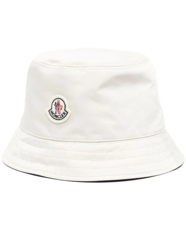 Moncler Logo Patch Bucket Hat - Farfetch