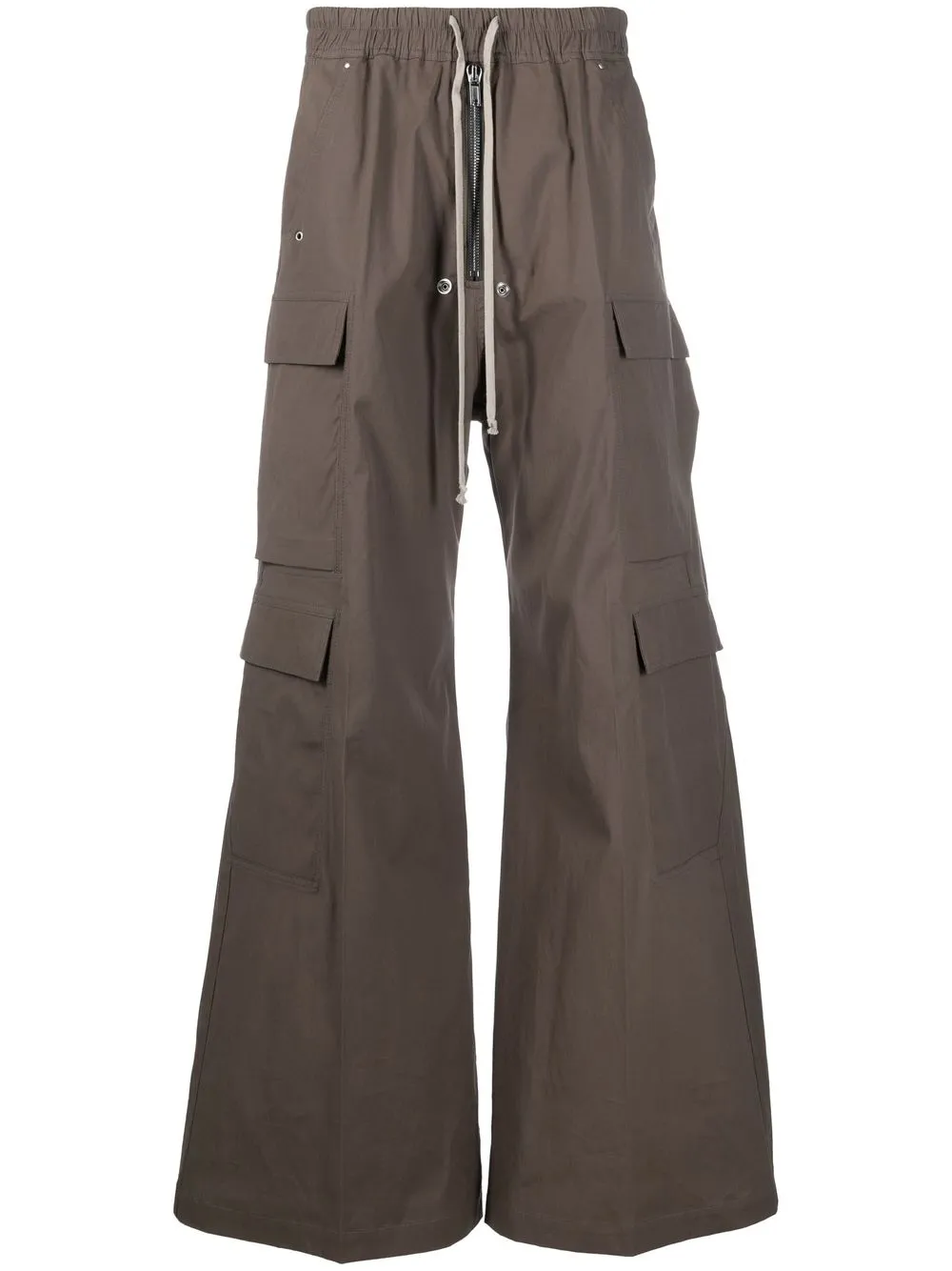 

Rick Owens pantalones anchos con cordones en la pretina - Marrón
