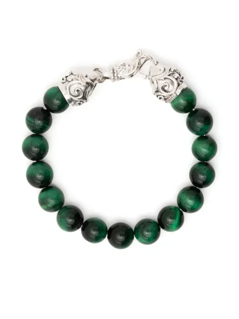 Emanuele Bicocchi tiger eye beaded bracelet