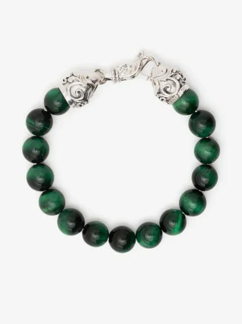 Emanuele Bicocchi bracelet de perles Tiger Eye