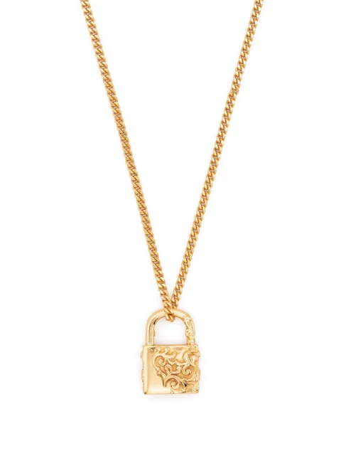 Emanuele Bicocchi collar Arabesque con dije de candado
