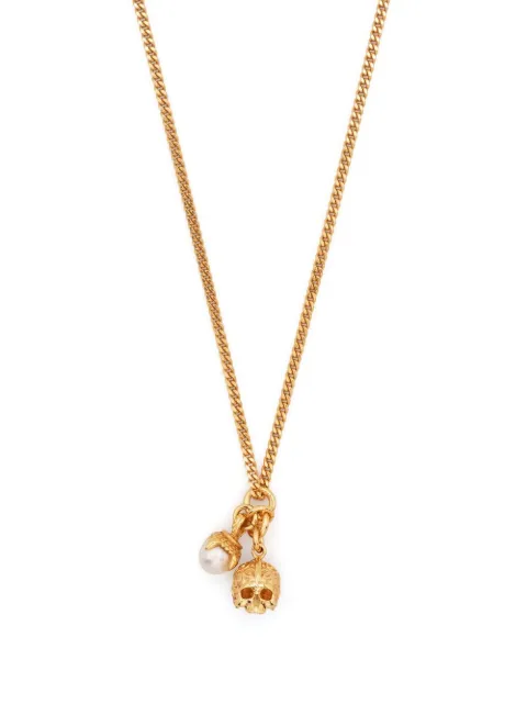Emanuele Bicocchi skull pendant necklace 