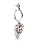 Emanuele Bicocchi Arabesque heart earring - Silver