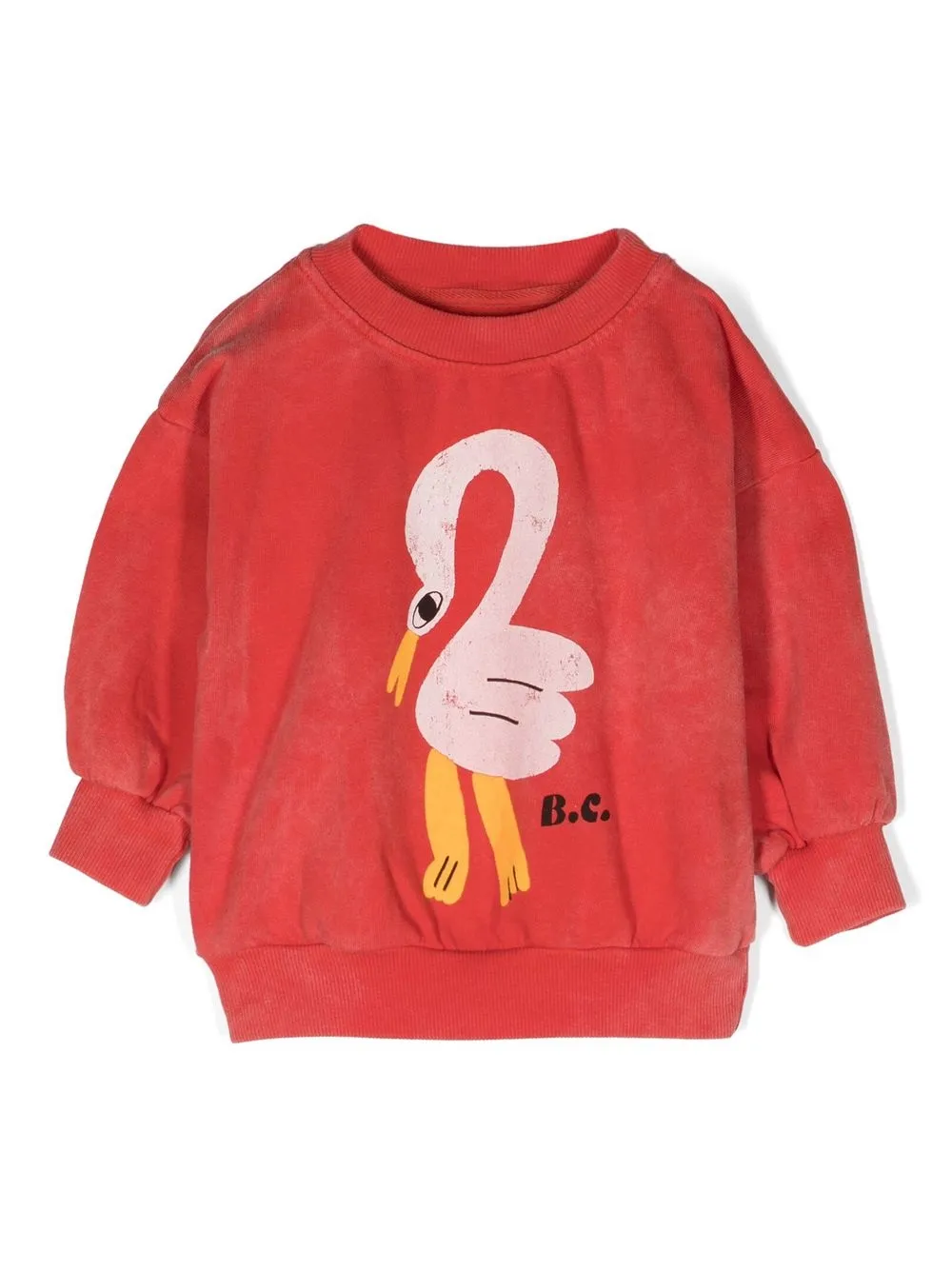 

Bobo Choses long-sleeve cotton sweatshirt - Red