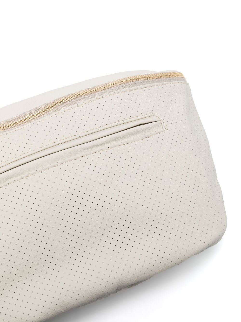 Shop Eleventy Micro-perforated Design Belt Bag In Neutrals
