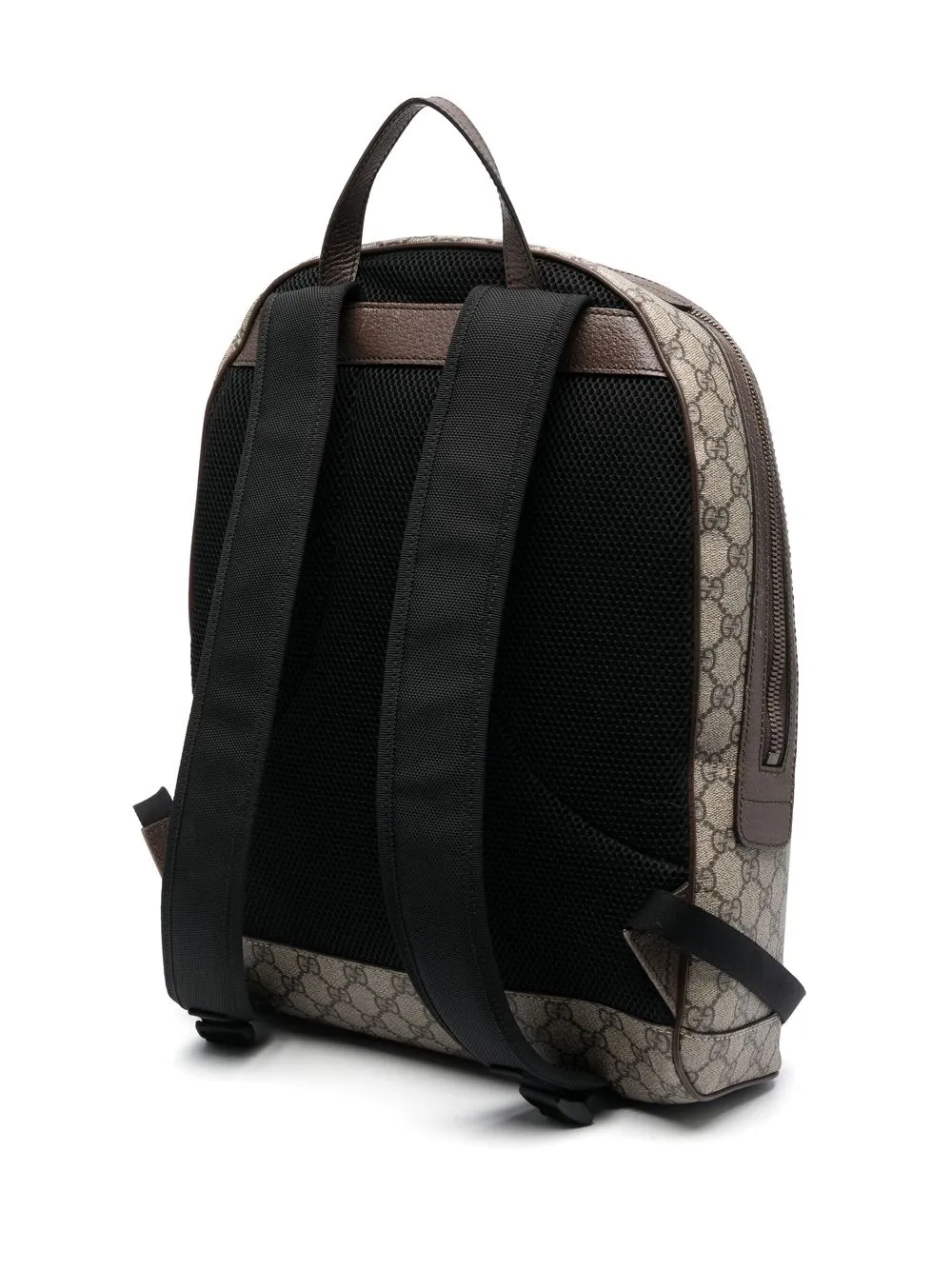 Preowned Gucci Gg Supreme Animalier Backpack In Brown ModeSens