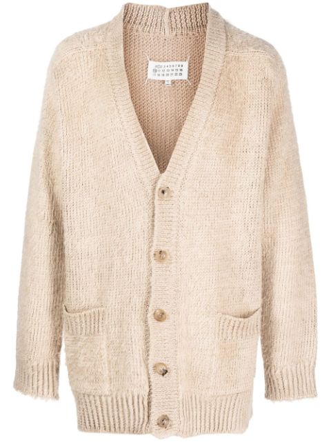 Maison Margiela V-neck brushed cardigan Men