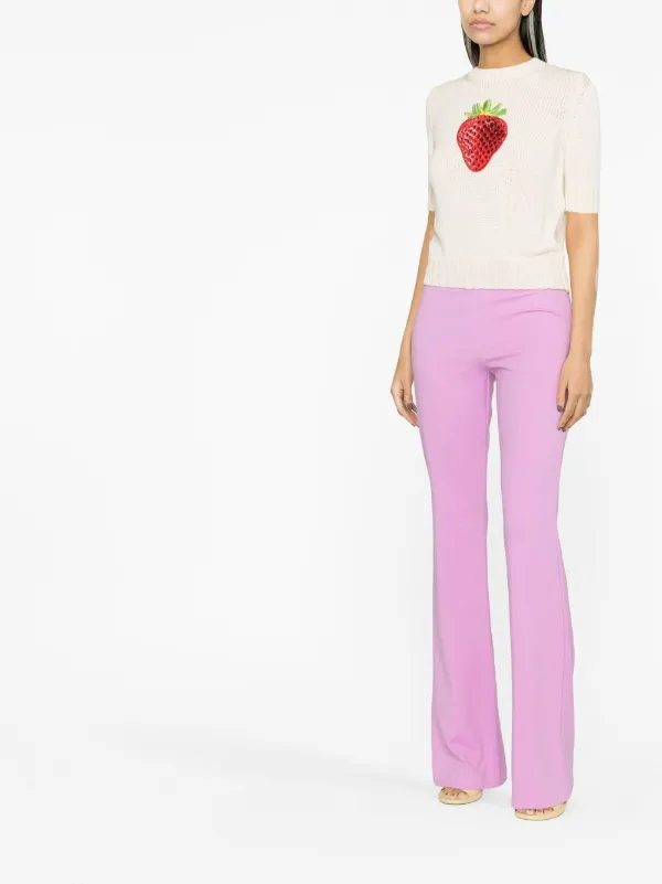 パンツ SPORTMAX Pink stretch nylon Peter pant (2327810137600 002) Sportmax Peter' Pants | Pink | FARFETCH