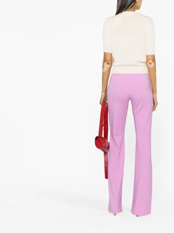 パンツ SPORTMAX Pink stretch nylon Peter pant (2327810137600 002) Sportmax Peter' Pants | Pink | FARFETCH
