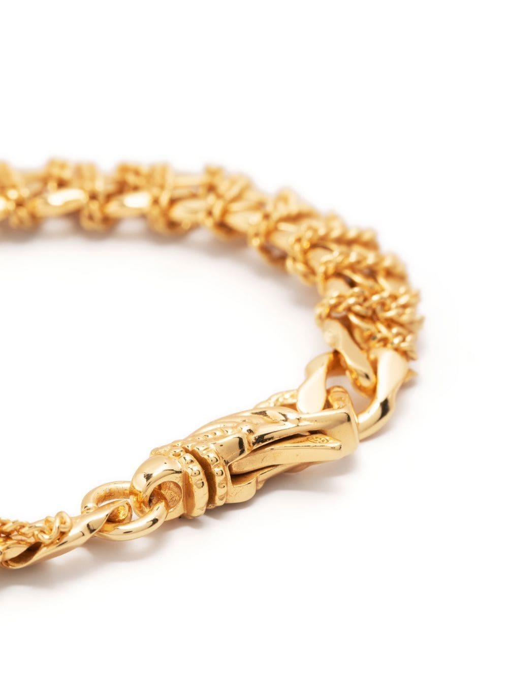 Shop Emanuele Bicocchi Cable-link Chain Bracelet In Gold