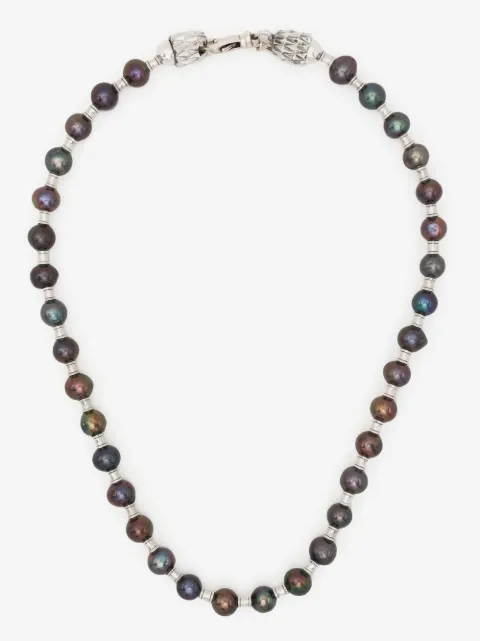 Emanuele Bicocchi collar con perlas de agua dulce