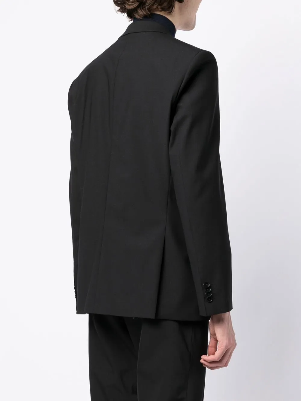 Hugo Boss Single-breasted Blazer In Black