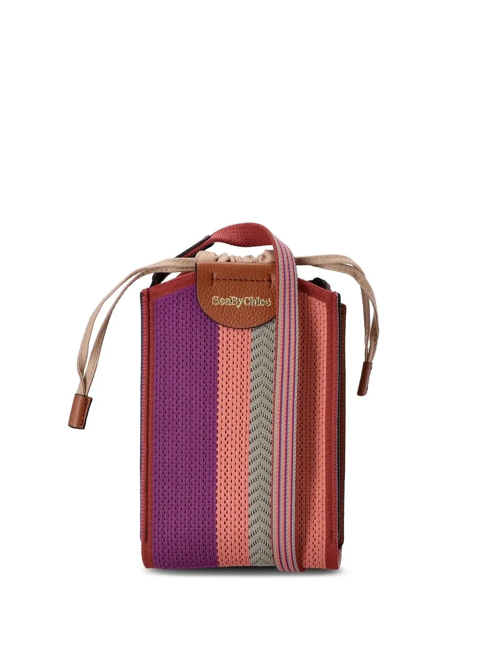 

See by Chloé bolsa crossbody Cecilya - Rosado